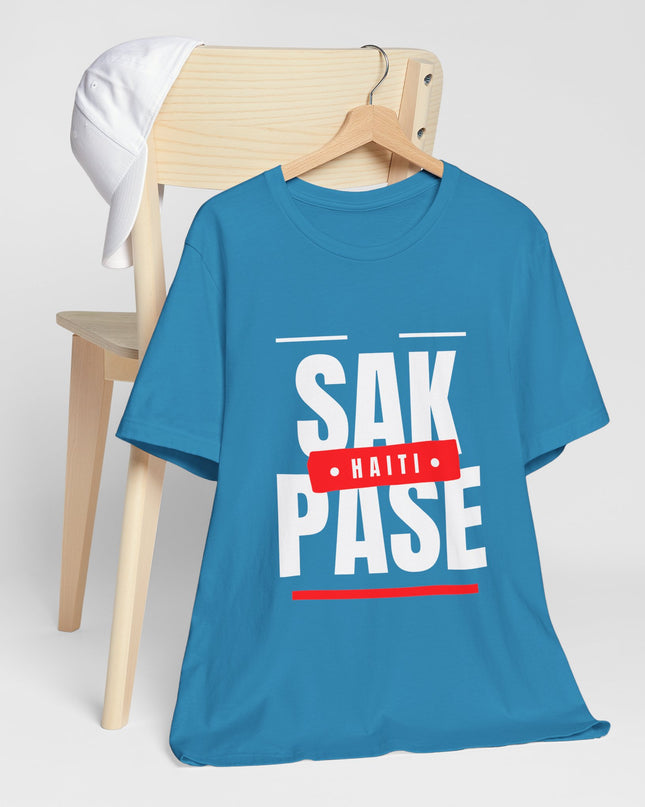 Sak Pase Haiti T-Shirt Celebrate Haitian Heritage in Style Unisex Jersey Short Sleeve Tee - CreoleSizzle
