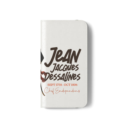 Legacy of Dessalines Limited Heritage Collector’s Tee Flip Case Stylish Phone Wallet Case Revolutionary Leadership Edition