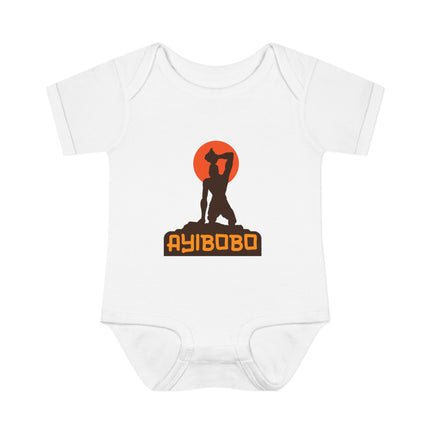Ayibobo Spirit Haitian Heritage Baby Bodysuit Infant Afro-Spiritual Series Premium Unisex Onesie Stylish Baby Apparel