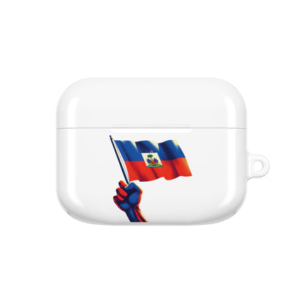 Haitian Freedom and Unity Limited Edition Raised-Fist Flag AirPods Case Heritage Power Collection