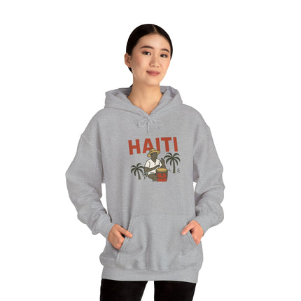 Roots & Resilience Haiti Agricultural Pride Hoodie Afro-Caribbean Heritage Unisex Heavy Blend Sweatshirt