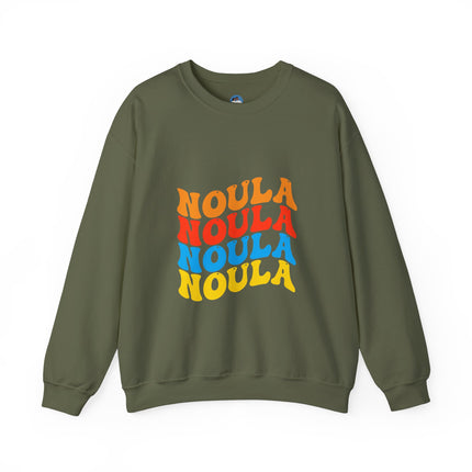 Haitian Pride Crewneck Sweatshirt Nou La Design Premium Ethically Made Apparel Chill with Haitian Cultural Flair - CreoleSizzle