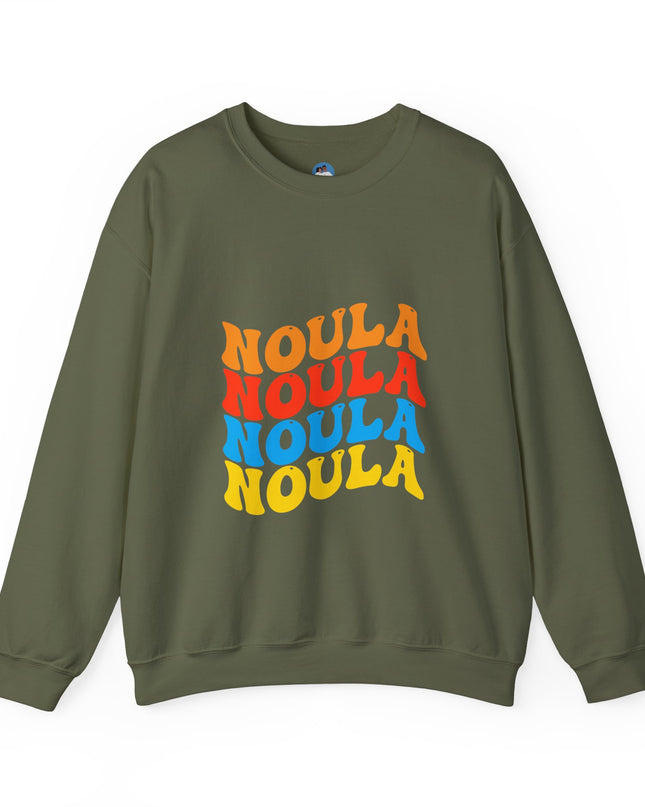 Haitian Pride Crewneck Sweatshirt Nou La Design Premium Ethically Made Apparel Chill with Haitian Cultural Flair - CreoleSizzle