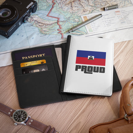 Proud in Legacy Haitian Flag Limited Edition Passport Holder Gift for Travelers