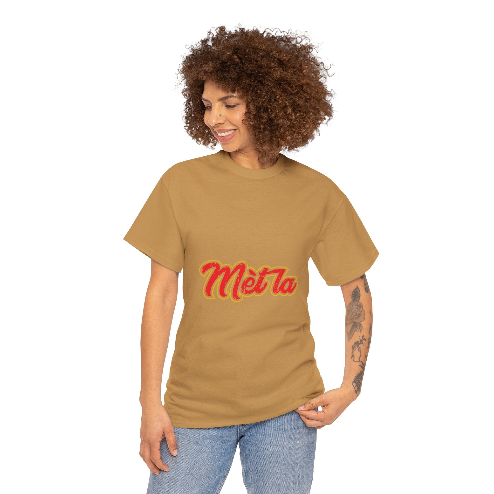 Exclusive Mèt La T-Shirt Representing Strength and Leadership in Haitian Unity Cultural Pride Apparel Unisex Cotton Comfort Fit Express Delivery available
