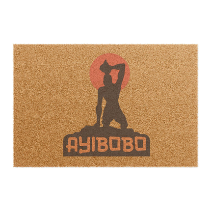 Ayibobo Nèg Mawon Heritage Motivational Doormat Limited Cultural Edition Welcome Mat