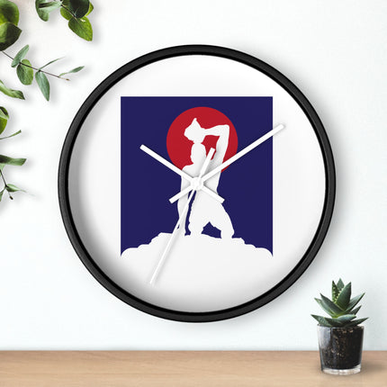 Freedom Call Nèg Mawon Resistance Wall Clock Timeless Revolution Wall Art