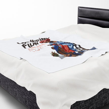 Catherine Flon Haitian Independence Heroine Premium Plush Blanket The Seamstress of Freedom - CreoleSizzle