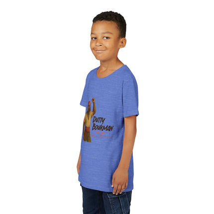 Dutty Boukman Youth Tee Haitian Revolution Tribute Inspirational Kids T-Shirt Black History Apparel