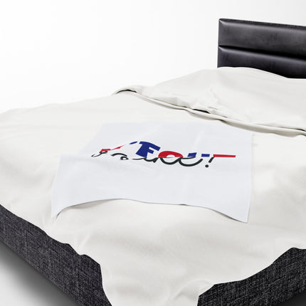 M’FOUT Bouke Haitian Humor Plush Blanket Limited Edition Creole Expression Series - CreoleSizzle