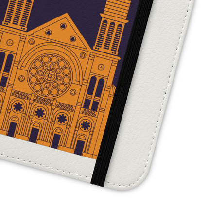 Ayiti Soulscape Marron And Cathedral Mirrored Flip Case for iPhone Edition Symbol of Dual Heritage