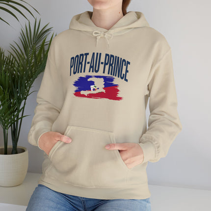Port-Au-Prince Hoodie – Haitian Capital Tribute Unisex Sweatshirt – Cultural Pride - CreoleSizzle