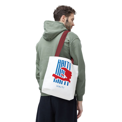 Haiti in Focus Limited Edition Heritage Tote Cultural Identity Bag - CreoleSizzle