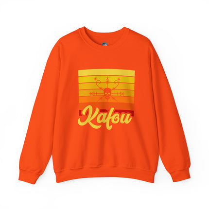 Exclusive Kafou Sweatshirt Symbol of Strength Culture and Spirituality with Comfort and Style - CreoleSizzle