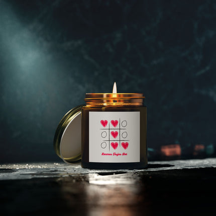 Love Candle Lanmou Toujou Bat Haitian-Inspired Romantic Gift Scented Candles, Coconut Apricot Wax (4oz, 9oz) - CreoleSizzle