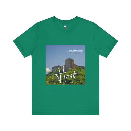 Citadelle Legacy Tee  Haiti’s Unbreakable Spirit Minimalist Heritage Design Unisex Premium T-Shirt