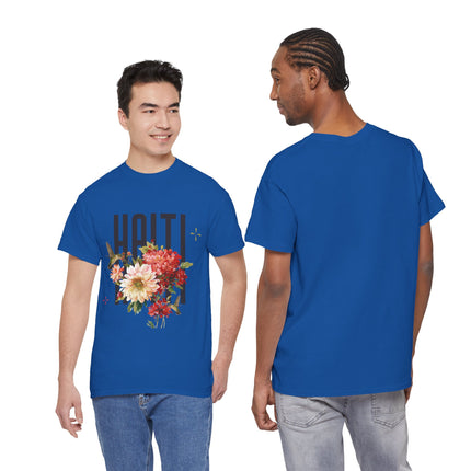 Haiti Bloom Floral, A soft, elegant tribute to Haiti’s beauty, resilience, and the culture that continues to bloom.