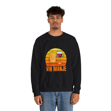 Vin Manje Unisex Sweatshirt Celebrate Haitian Culture with Comfort and Style Culture with Comfort and Style - CreoleSizzle