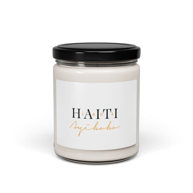 Haiti 1804 Ayibobo Minimalist Candle Heritage & Freedom Collection - CreoleSizzle