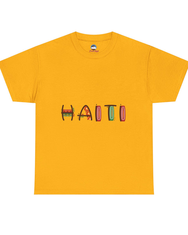 Haiti in Color – Premium Heritage Tee | Cultural Pride Shirt, Ethnic Streetwear Unisex Heavy Cotton Tee