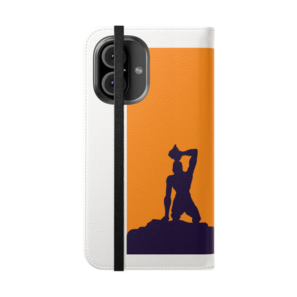 Ayiti Soulscape Marron And Cathedral Mirrored Flip Case for iPhone Edition Symbol of Dual Heritage