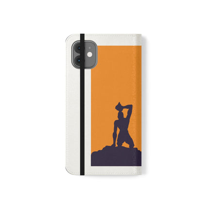 Ayiti Soulscape Marron And Cathedral Mirrored Flip Case for iPhone Edition Symbol of Dual Heritage
