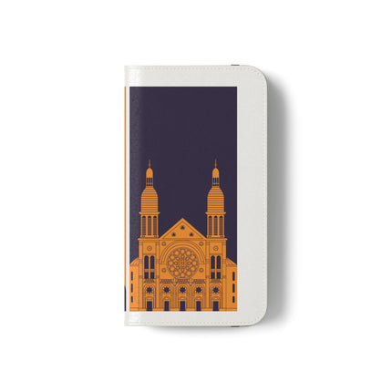 Ayiti Soulscape Marron And Cathedral Mirrored Flip Case for iPhone Edition Symbol of Dual Heritage