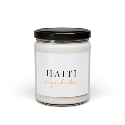 Haiti 1804 Ayibobo Minimalist Candle Heritage & Freedom Collection - CreoleSizzle