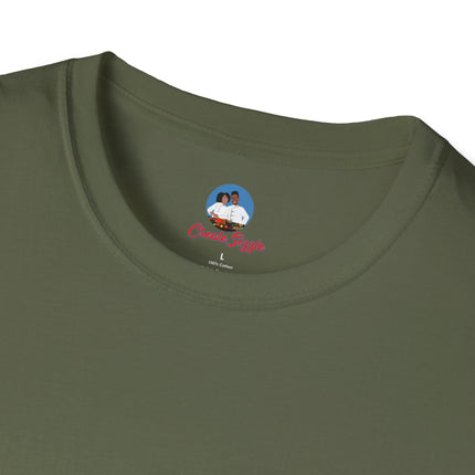 Kè Kontan Happy Heart Minimalist T-Shirt Creole Joy Collection Unisex Softstyle Tee