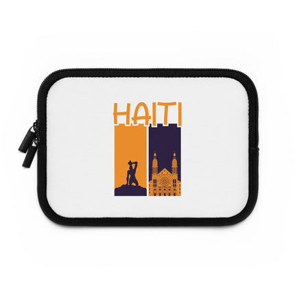 Ayiti Soulscape Neg Marron Cathedral Heritage Laptop Sleeve Faith Freedom Collection - CreoleSizzle