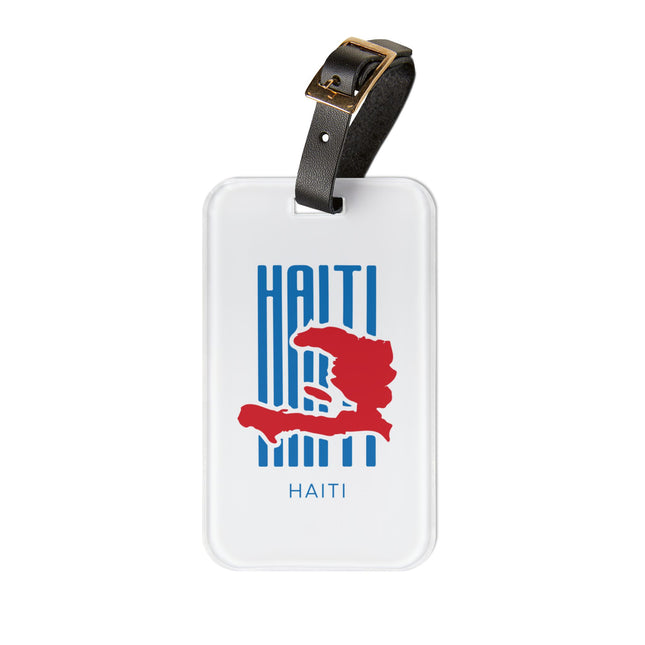 Haiti Strong Limited Heritage Edition Luggage Tag Modern Island Emblem