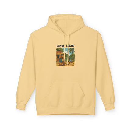 Lakou Memories Unisex Heritage Hoodie Limited Artist Edition Creole Roots Apparel Relaxed Fit Sweatshirt