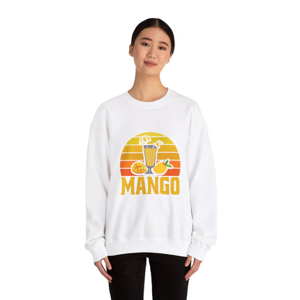 Premium Mango Inspired Sweatshirt Ethically Made for Unmatched Comfort and Style Unisex Heavy Blend™ Crewneck Sweatshirt - CreoleSizzle