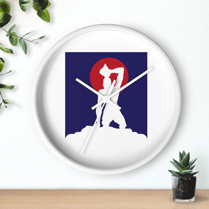 Freedom Call Nèg Mawon Resistance Wall Clock Timeless Revolution Wall Art