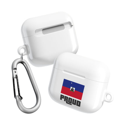 Haitian Flag Proud GTA-Inspired Streetwear AirPods Case Bold Modern Heritage Edition