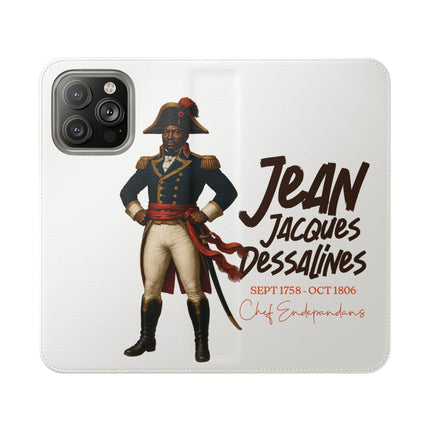 Legacy of Dessalines Limited Heritage Collector’s Tee Flip Case Stylish Phone Wallet Case Revolutionary Leadership Edition