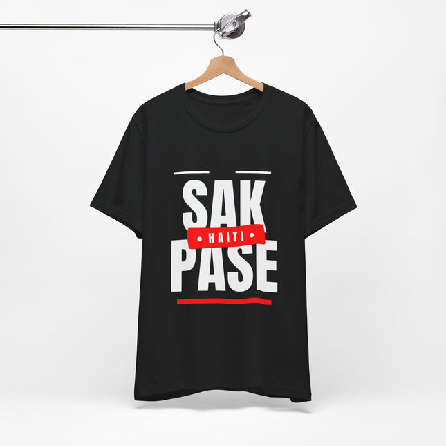 Sak Pase Haiti T-Shirt Celebrate Haitian Heritage in Style Unisex Jersey Short Sleeve Tee - CreoleSizzle