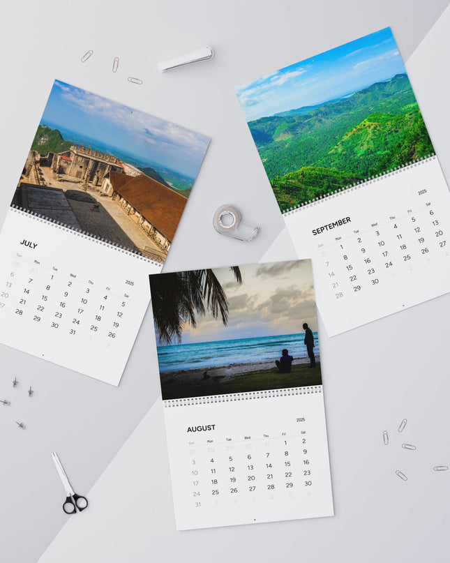 Haiti Wall Calendar 2025 - Perfect Gift for Travelers and Island Lovers, Office Gift, Secret Santa, Stunning Photos - CreoleSizzle