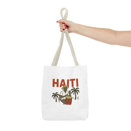 Haiti’s Heartbeat Limited Edition Heritage Tote Agricultural Roots Design - CreoleSizzle