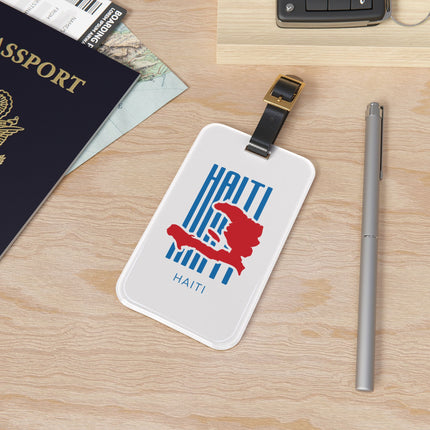 Haiti Strong Limited Heritage Edition Luggage Tag Modern Island Emblem