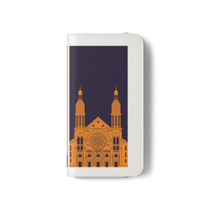 Ayiti Soulscape Marron And Cathedral Mirrored Flip Case for iPhone Edition Symbol of Dual Heritage