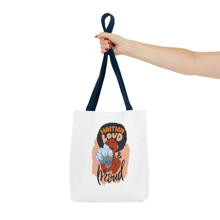 Haitian Loud & Proud Premium Cultural Tote Bags Limited Artist Edition - CreoleSizzle