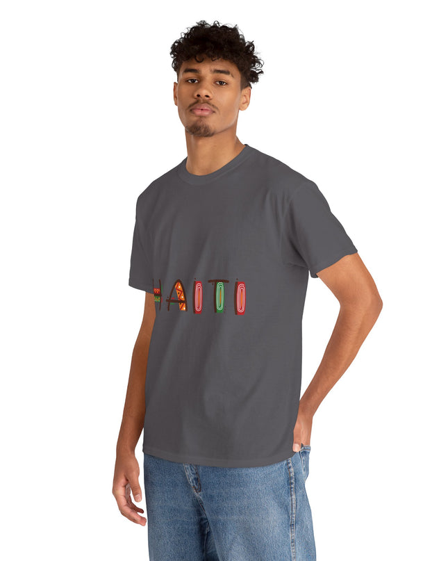 Haiti in Color – Premium Heritage Tee | Cultural Pride Shirt, Ethnic Streetwear Unisex Heavy Cotton Tee