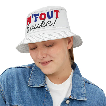 M’Fout Bouke Limited Heritage Edition Bucket Hat Creole Street Statement