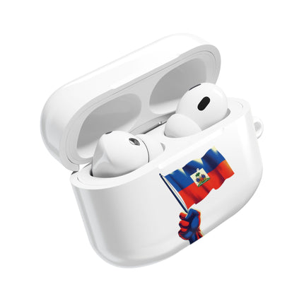 Haitian Freedom and Unity Limited Edition Raised-Fist Flag AirPods Case Heritage Power Collection