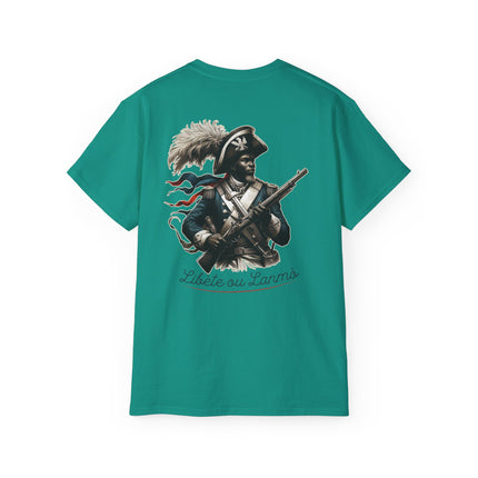 Liberty or Death Revolutionary Spirit Tee Haitian Independence Apparel Unisex Premium Cotton T-Shirt