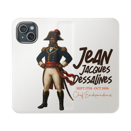 Legacy of Dessalines Limited Heritage Collector’s Tee Flip Case Stylish Phone Wallet Case Revolutionary Leadership Edition
