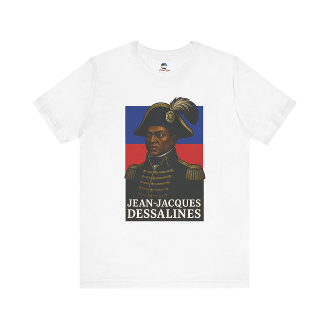The Liberator’s Call Jean-Jacques Dessalines Tee Haitian Independence Series Unisex Graphic T-Shirt