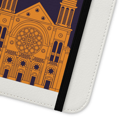 Ayiti Soulscape Marron And Cathedral Mirrored Flip Case for iPhone Edition Symbol of Dual Heritage