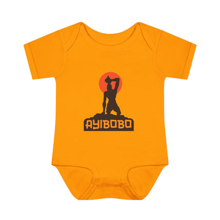 Ayibobo Spirit Haitian Heritage Baby Bodysuit Infant Afro-Spiritual Series Premium Unisex Onesie Stylish Baby Apparel